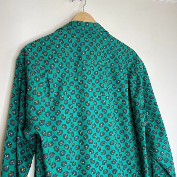 90s Gap Oversized Shirt - Paisley Print - Picture 7 of 12